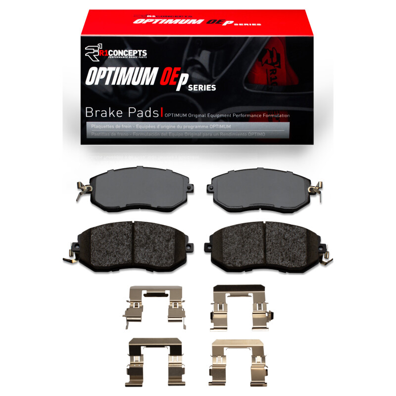 Scion FR-S Brake Pads - Front - R1 Concepts - Optimum OE - `10-`20